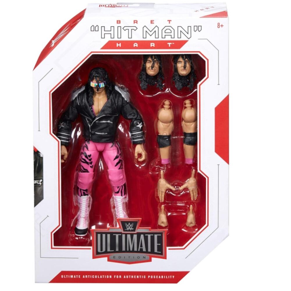 WWE Ultimate Edition Bret “Hitman” Hart King of The Ring 1994 Action Figure